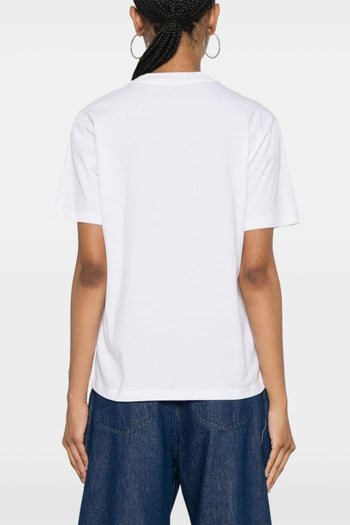 Wip T-shirt Bianco Donna W' S/S Script Embroidery - 3
