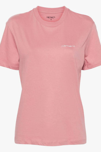 T-shirt Rosa Donna Ricamo Logo - 5