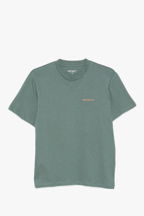 Wip T-shirt Verde Donna Script