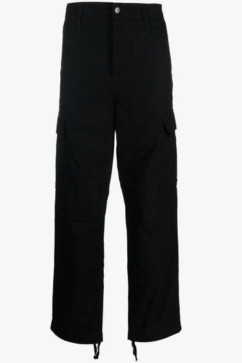 Pantalone Nero Uomo Ripstop Cargo - 5