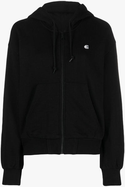 Wip Felpa Nero Donna Cappuccio