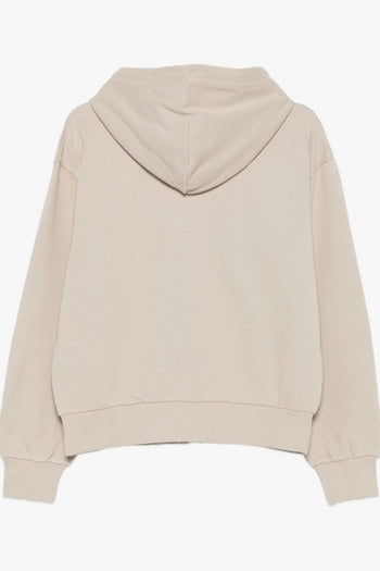Wip Felpa Beige Donna con Zip - 3