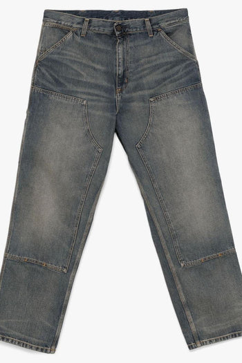 Wip Uomo Jeans Blu Double Knee - 5