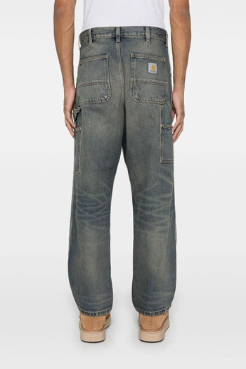 Wip Uomo Jeans Blu Double Knee - 3