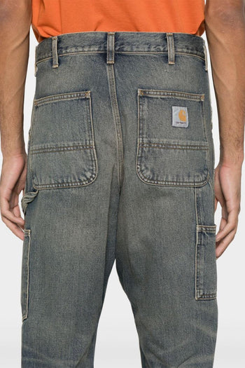 Wip Uomo Jeans Blu Double Knee - 4