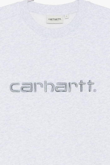 Wip Felpa Grigio Donna Logo Ricamato - 3