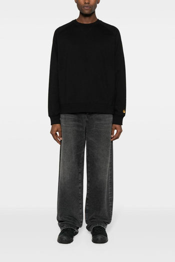 Wip Chase Uomo Felpa Nero - 2