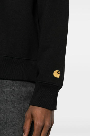 Wip Chase Uomo Felpa Nero - 4