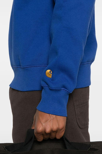 WIP American Script Uomo Felpa Blu - 4