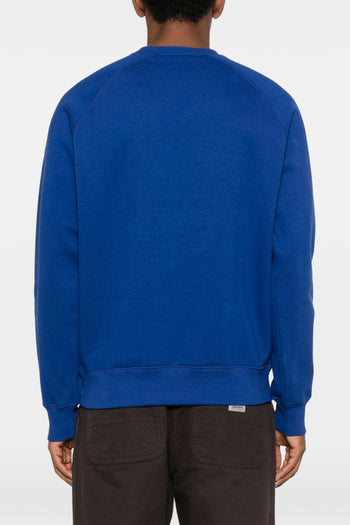 WIP American Script Uomo Felpa Blu - 3