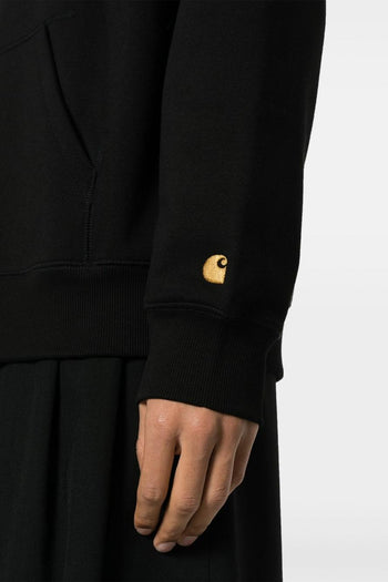 Wip Hooded Chase Felpa Uomo Nero - 4