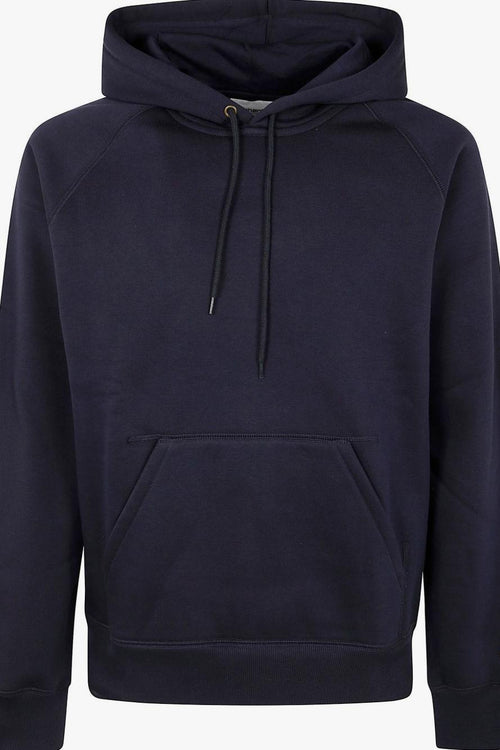 Wip Felpa Blu Uomo Cappuccio