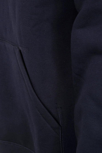 Wip Felpa Blu Uomo Cappuccio - 3