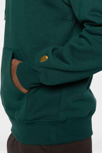 Wip Chase Uomo Felpa Verde - 4