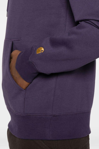 Wip Felpa Viola Uomo Cappuccio - 4