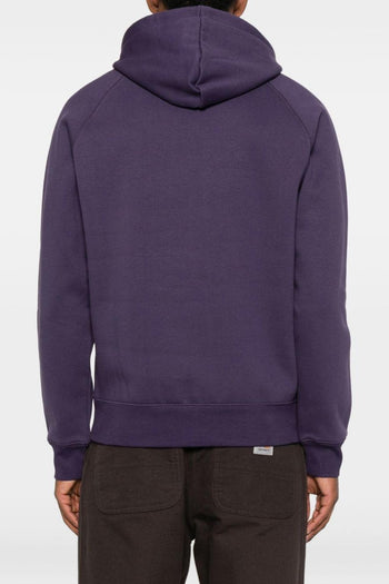 Wip Felpa Viola Uomo Cappuccio - 3