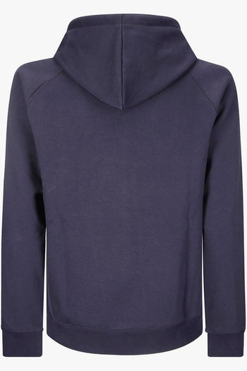 WIP Zip Hoodie Uomo Felpa Blu - 2