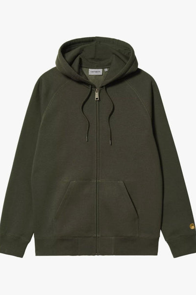 Wip Felpa Verde Uomo con Cerniera