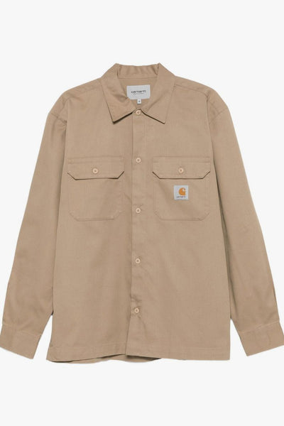 WIP Master Shirt Uomo Camicia Beige