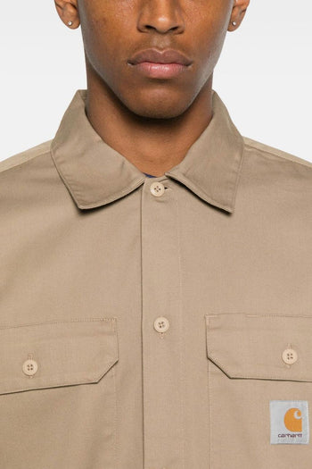 WIP Master Shirt Uomo Camicia Beige - 5