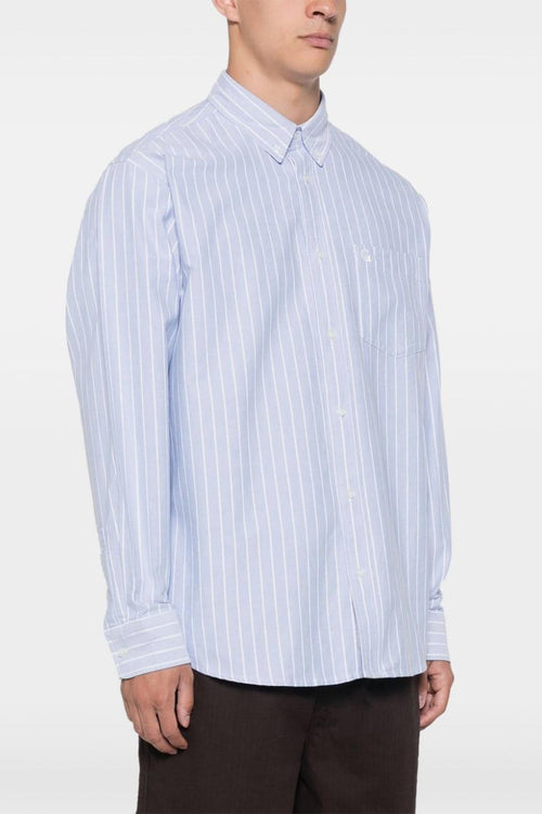 Camicia Celeste Uomo Button Down - 2