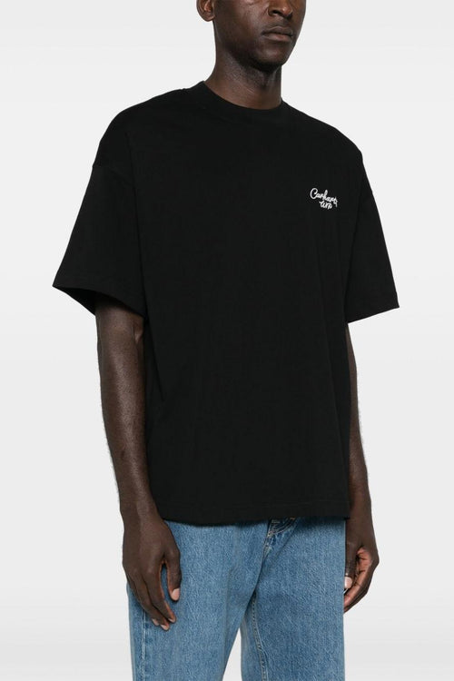 Wip T-shirt Nero Uomo Motivo Logo