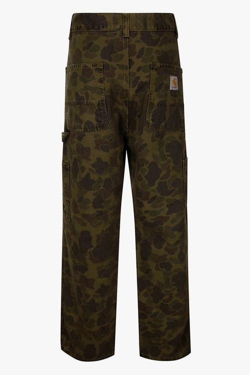 Pantalone Verde Uomo Camouflage Duck Single Knee - 2