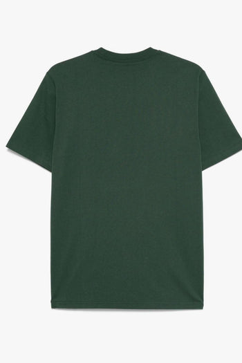 WIP T-shirt Verde Uomo Stampa Logo University - 2
