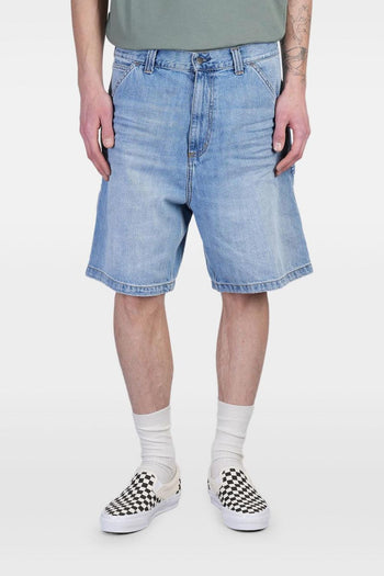 Wip Uomo Short Blu OG Single Lavaggio Chiaro - 3