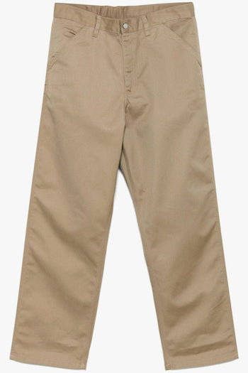 Wip Simple Uomo Pantalone Marrone - 5