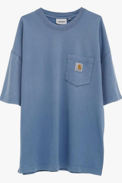 Wip Pocket T-Shirt Uomo T-shirt Blu Over