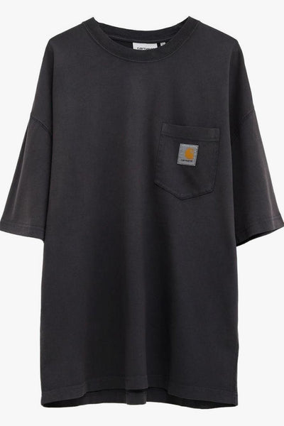 Wip S/S Pocket Uomo T-shirt Nero Over