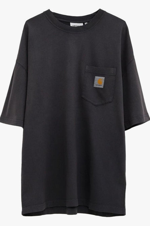 Wip S/S Pocket Uomo T-shirt Nero Over