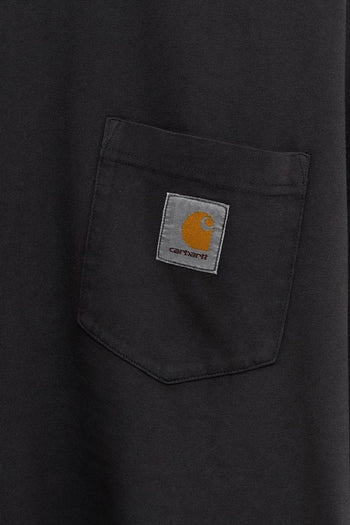 Wip S/S Pocket Uomo T-shirt Nero Over - 3