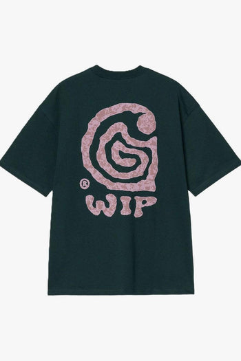WIP Helix Logo Uomo T-shirt Verde - 3