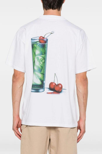 Wip Uomo T-shirt Bianco Logo Ciliegie - 3