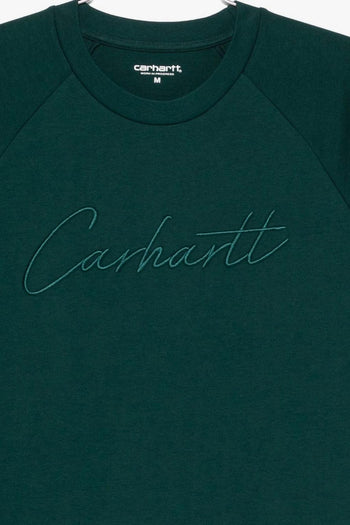 Wip T-shirt Verde Uomo Logo Ricamato - 3