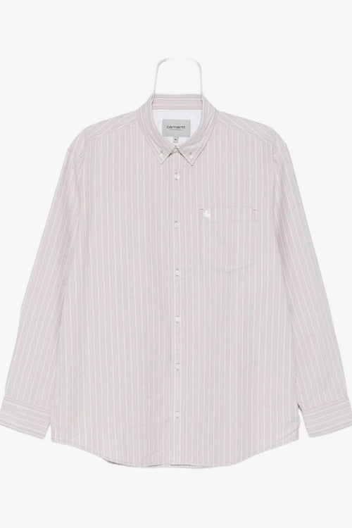 Wip Camicia Bianco Uomo a Righe