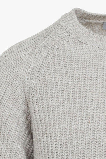 Wip Maglia Grigio Uomo a Coste - 4