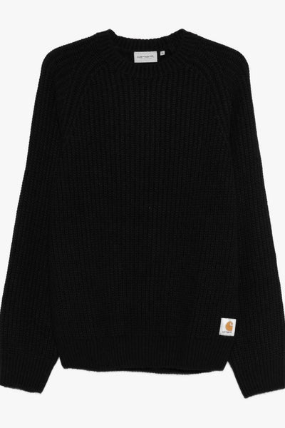 Wip Maglia Nero Uomo Girocollo