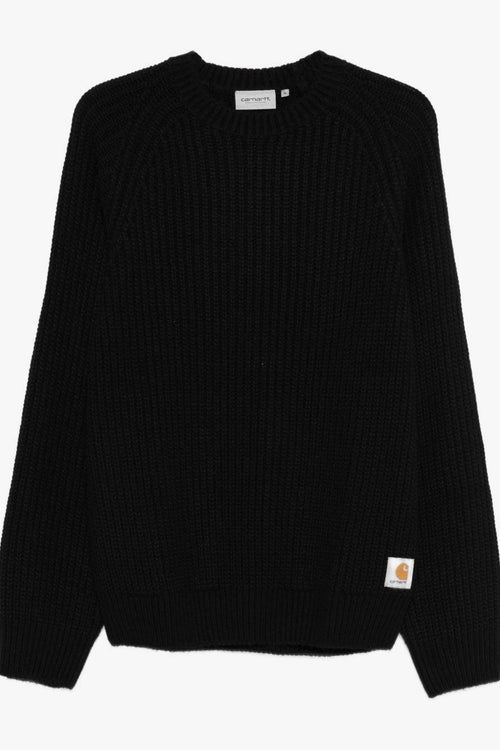 Wip Maglia Nero Uomo Girocollo