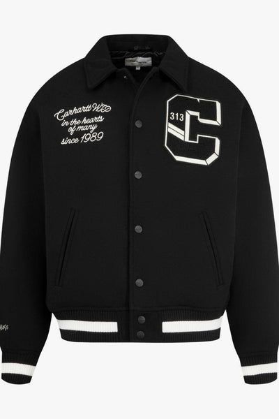 Wip Giubbotto Nero Uomo World Class Varsity