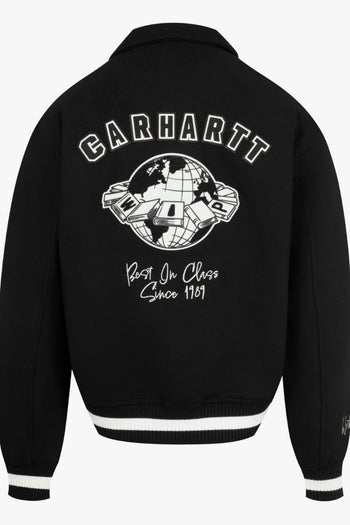 Wip Giubbotto Nero Uomo World Class Varsity - 2