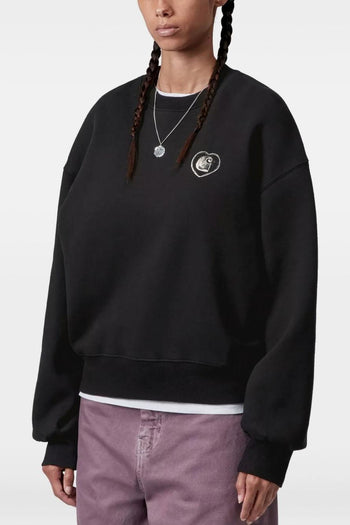 Wip Felpa Nero Donna - 2