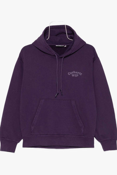 Wip Felpa Viola Donna Cappuccio