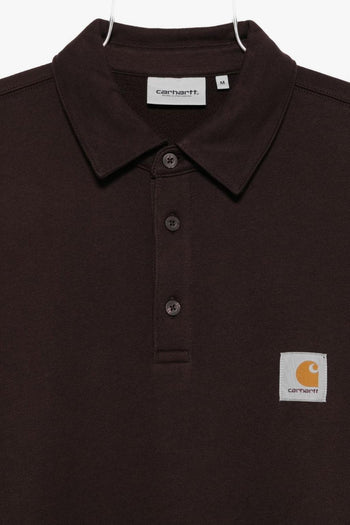 Wip L/S Nelson Uomo Polo Marrone - 2