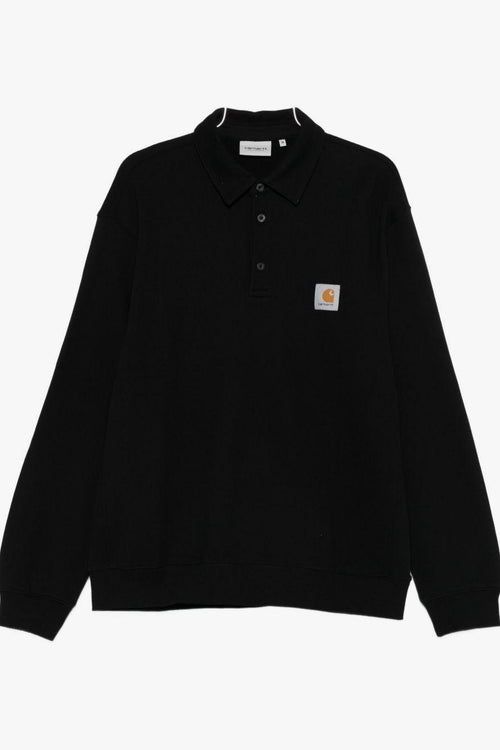 WIP Chase Nero Uomo Polo Felpata