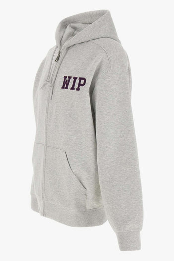 Wip Felpa Grigio Uomo Hooded Mini WIP - 3