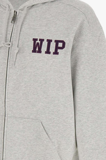 Wip Felpa Grigio Uomo Hooded Mini WIP - 4
