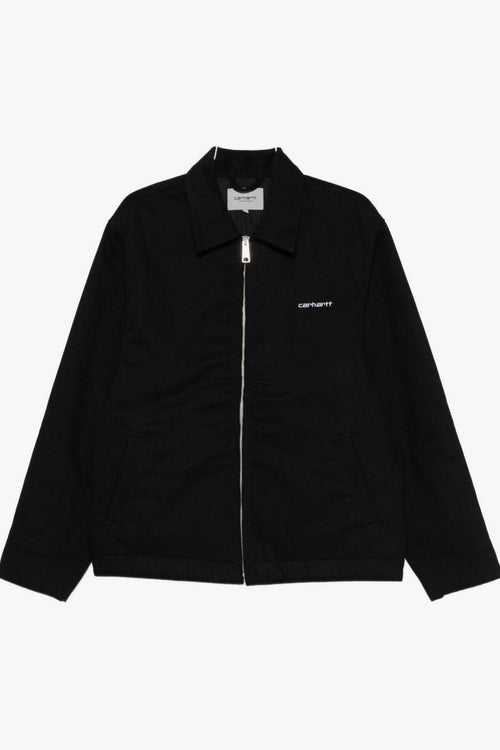 Wip Giubbotto Nero Uomo Chiusura Cerniera